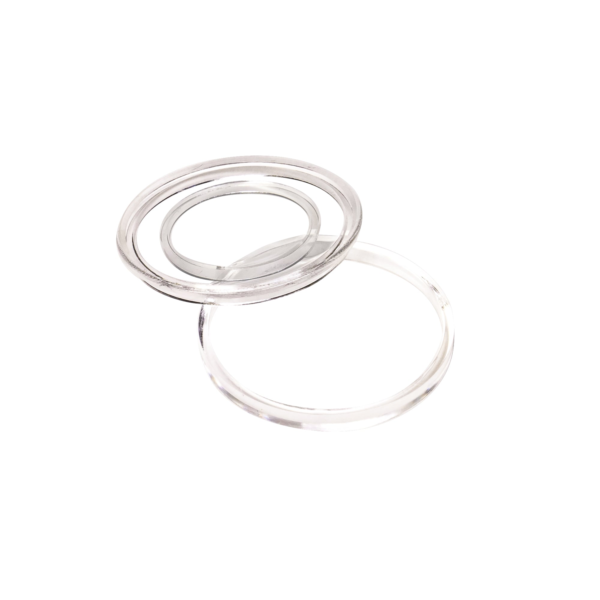 Air-Tite Direct Fit A18 Coin Holder Capsule for 18mm US Dime Coins - 25 Pack