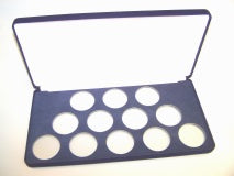 12-I (VSB6) Blue Velvet Steel Boxes