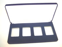 4-PCGS (VSB6) Blue Velvet Steel Boxes