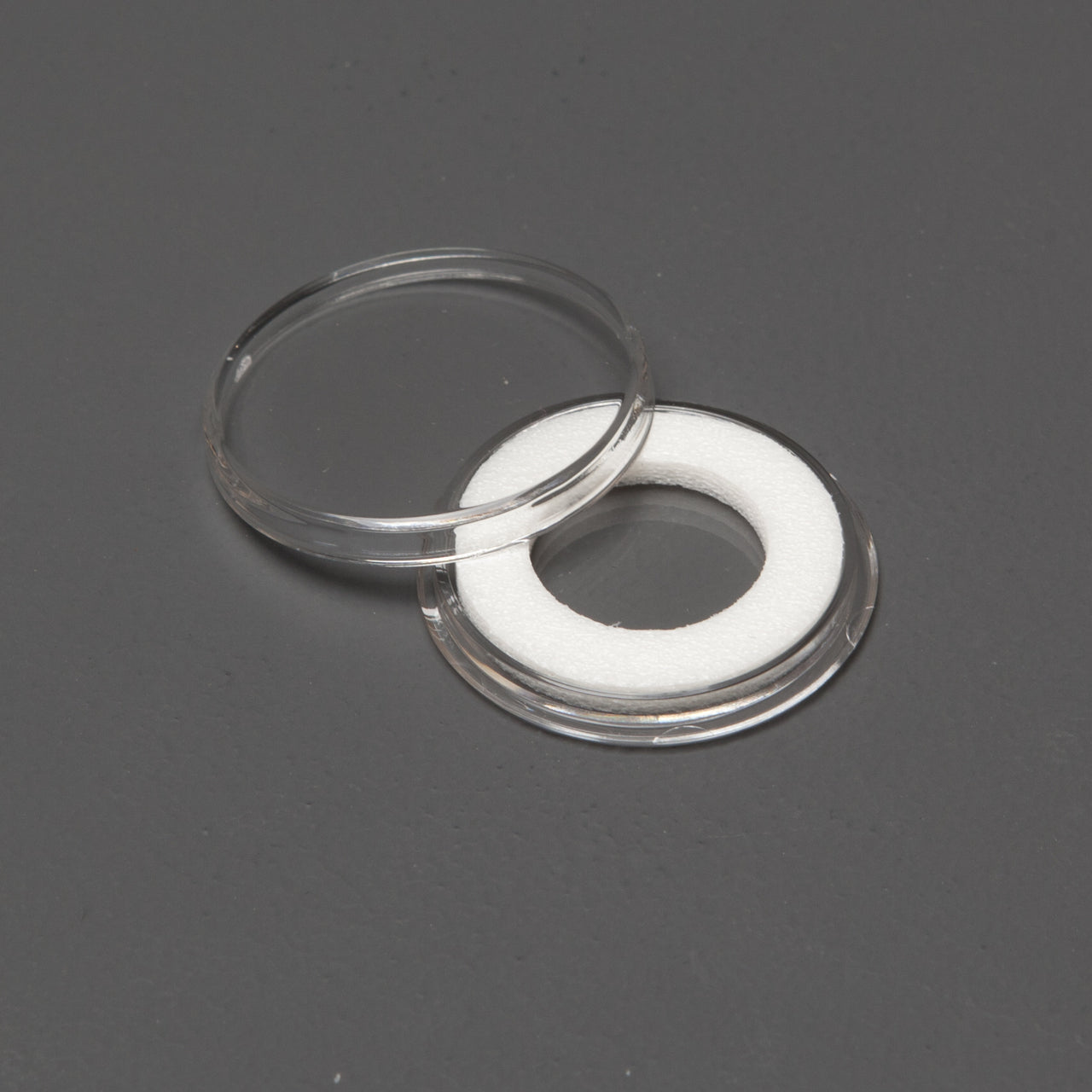 Air-Tite A26 Coin Holder with 16mm White Ring