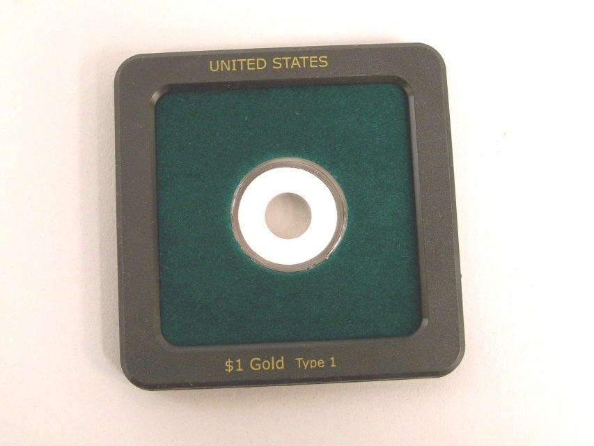 US $1 Gold Ty. 1 (FH) Frame Holders