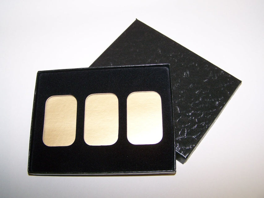 3-1ozBAR (PB3) Black Paper Wrapped Boxes