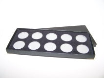 10-I (PB6) Black Paper Wrapped Boxes