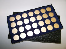 28-T (PB7) Black Paper Wrapped Boxes