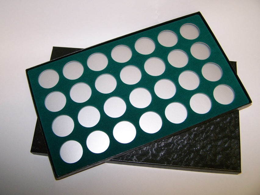 28-T (PB7) Black Paper Wrapped Boxes