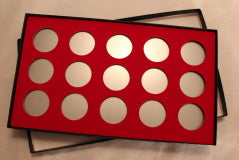 15-H (PB7) Black Paper Wrapped Boxes