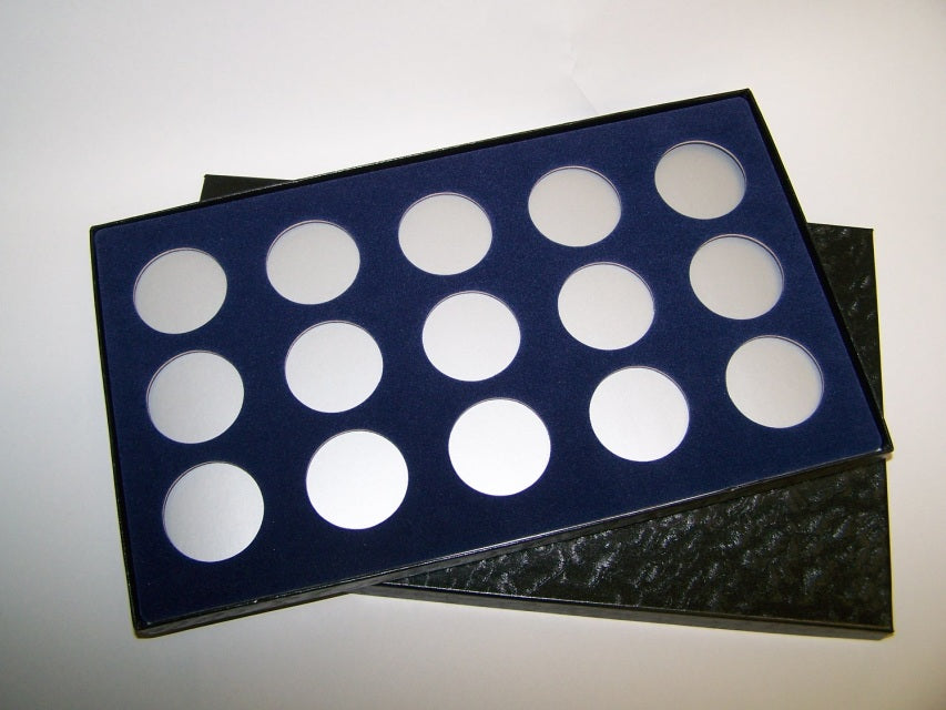 15-H (PB7) Black Paper Wrapped Boxes