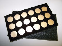 18-H (PB7) Black Paper Wrapped Boxes