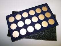 18-H (PB7) Black Paper Wrapped Boxes