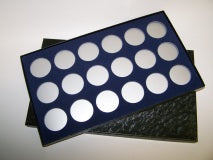 18-H (PB7) Black Paper Wrapped Boxes