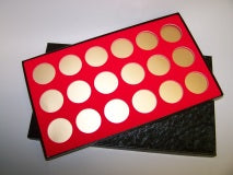 18-H (PB7) Black Paper Wrapped Boxes