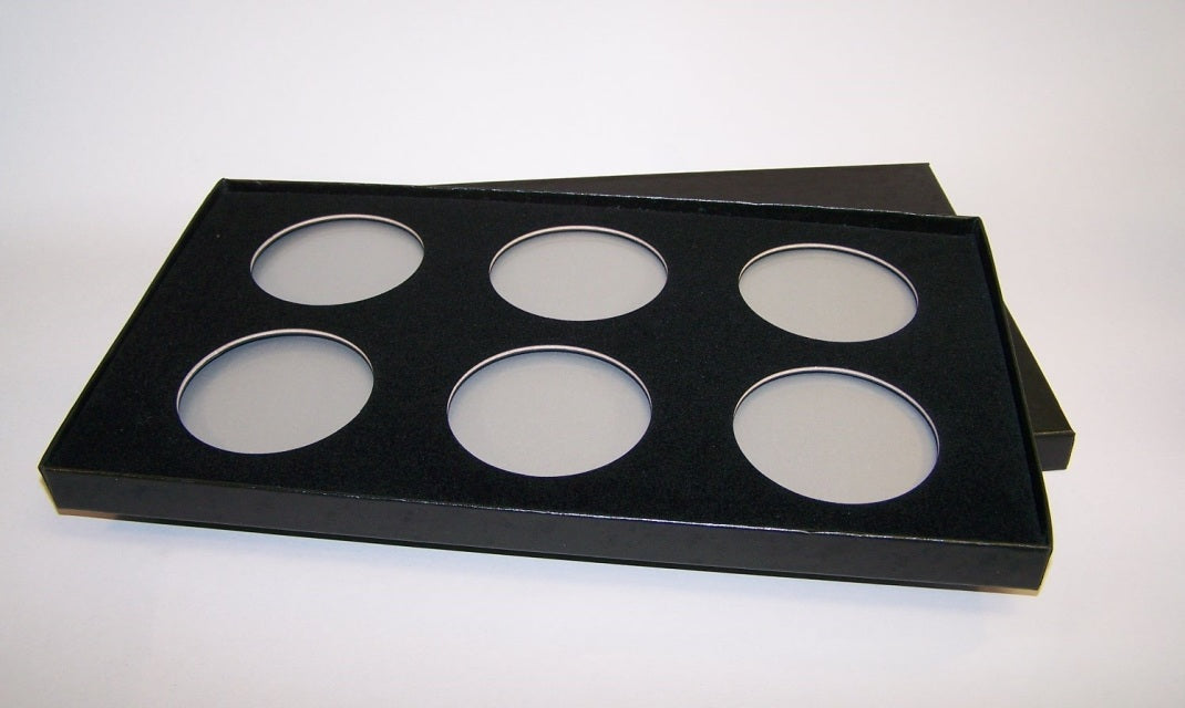 6-Y (PB7) Black Paper Wrapped Boxes