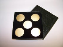 5-H (PB4) Black Paper Wrapped Boxes