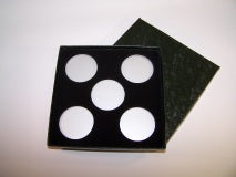 5-H (PB4) Black Paper Wrapped Boxes