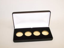 4-A (LSB2) Black Leatherette Steel Boxes