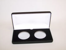 2-I ( LSB2) Black Leatherette Steel Boxes