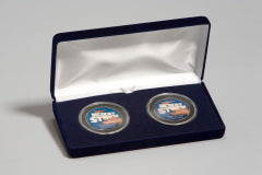 2-I ( LSB2) Black Leatherette Steel Boxes