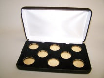 8-T (LSB4) Black Leatherette Steel Boxes