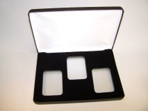 3-NGC (LSB5) Black Leatherette Steel Boxes