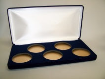 5-Z (LSB6) Black Leatherette Steel Boxes