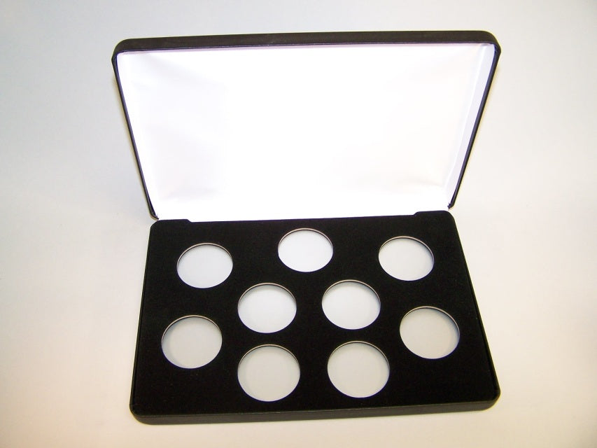 9-H (LSB5) Black Leatherette Steel Boxes