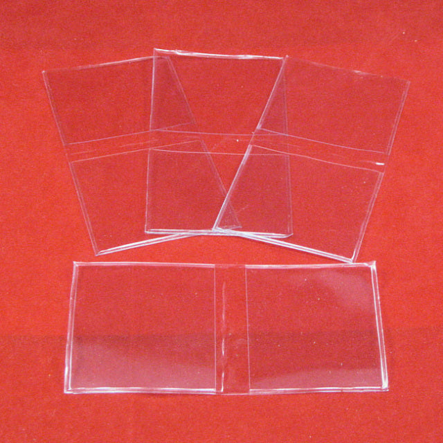 3" X 3" Two Pocket Vinyl Flips