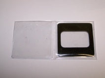 3" X 3" Vinyl Flip with one card