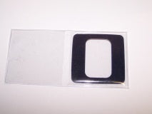 3" X 3" Vinyl Flip with one card