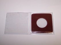 3" X 3" Vinyl Flip with one card