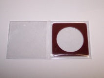 3" X 3" Vinyl Flip with one card