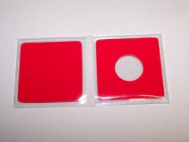 3" X 3" Vinyl Flip with two cards Vinyl Flips