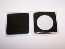 3" X 3" Vinyl Flip with two cards Vinyl Flips