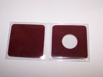 3" X 3" Vinyl Flip with two cards Vinyl Flips