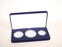 1-T, 1-H, 1-I (VSB2) Blue Velvet Steel Boxes