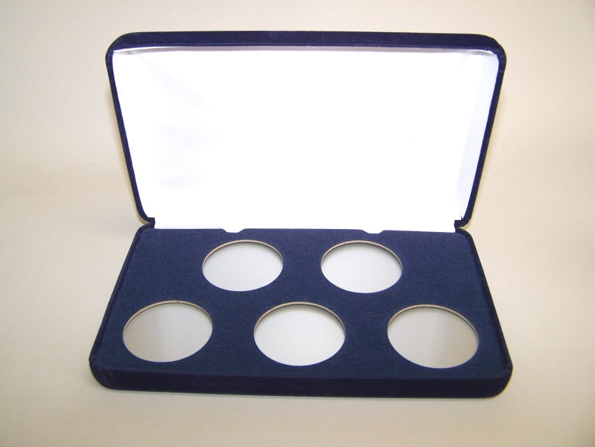 5-H (VSB4) Blue Velvet Steel Boxes