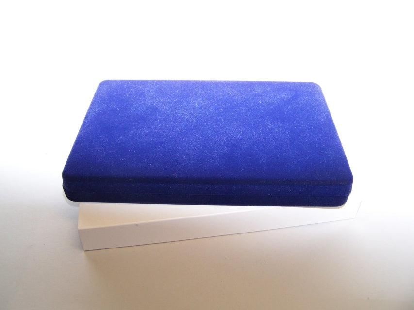 10-H (VSB5) Blue Velvet Steel Boxes