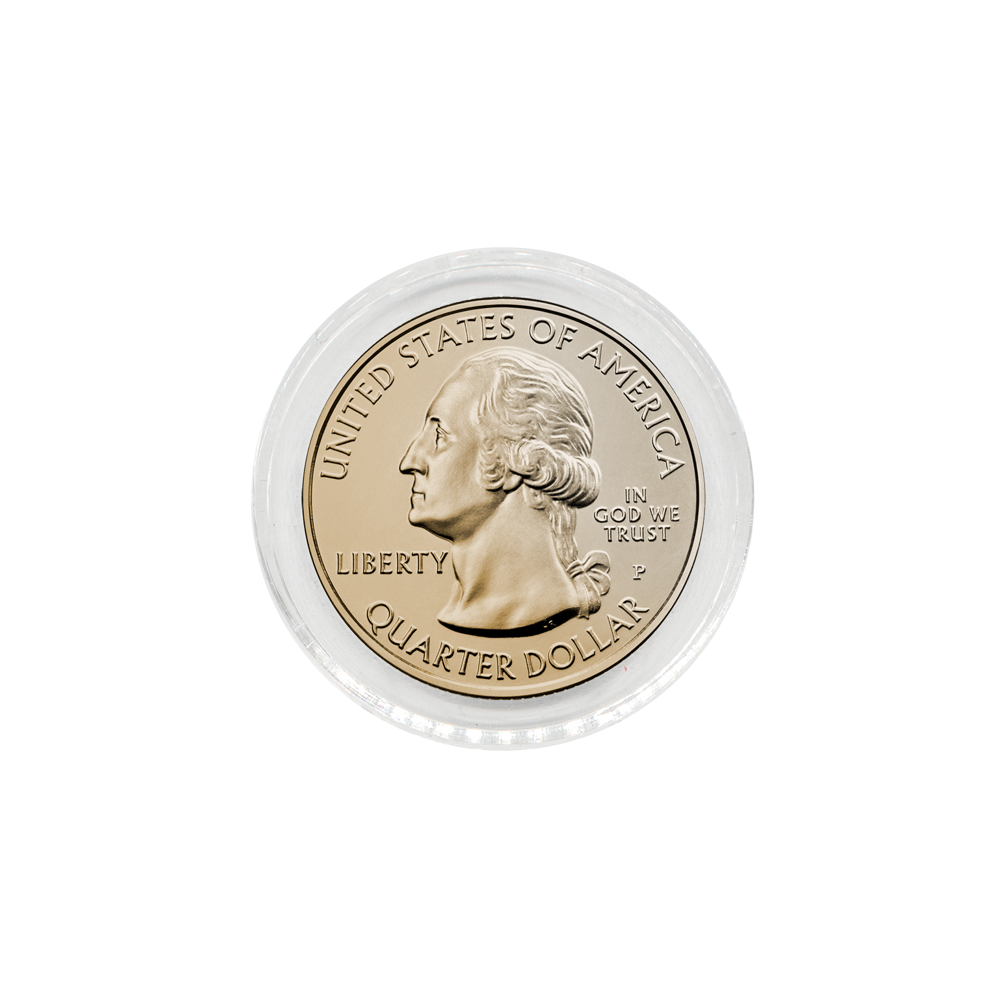 Air-Tite Direct Fit A24 Coin Holder for US Quarters