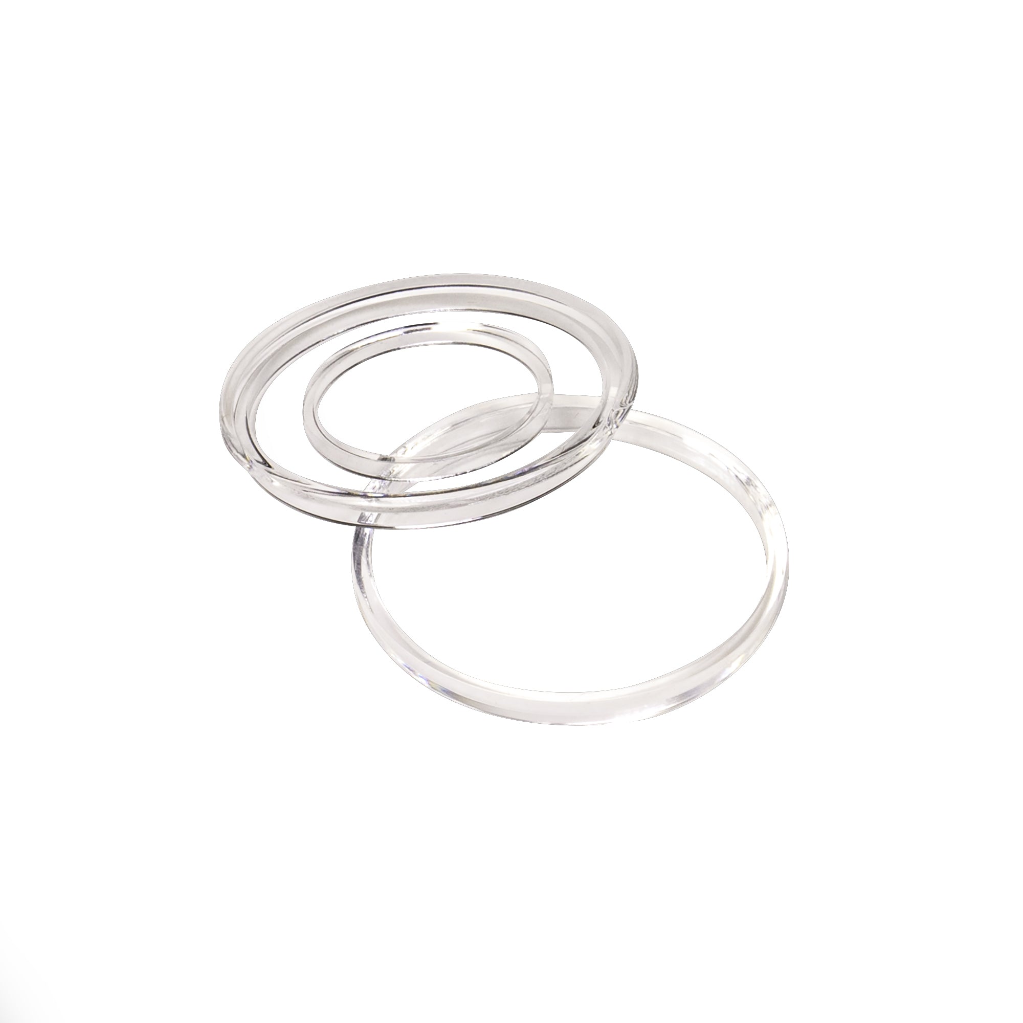 Air-Tite Direct Fit A16 Coin Holder Capsule for 16mm American Eagle $5 Coins - 25 Pack