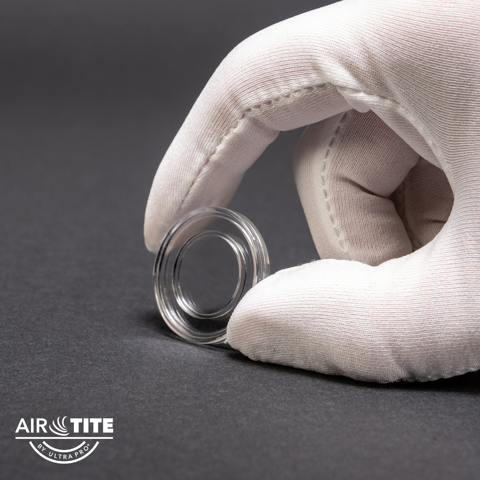 Air-Tite Direct Fit A18 Coin Holder Capsule for 18mm US Dime Coins - 25 Pack