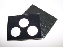 3-H (PB3) Black Paper Wrapped Boxes