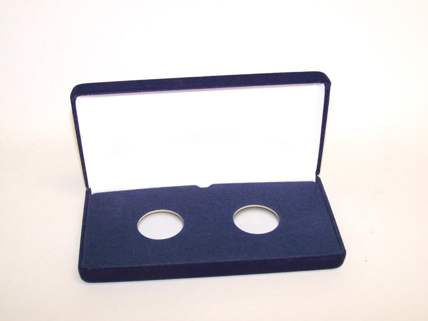 Air-Tite Holder 2-A (VSB2) with Blue Velvet Steel Boxes