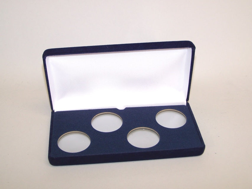 Air-Tite Holder 4-T (VSB2) with Blue Velvet Steel Boxes